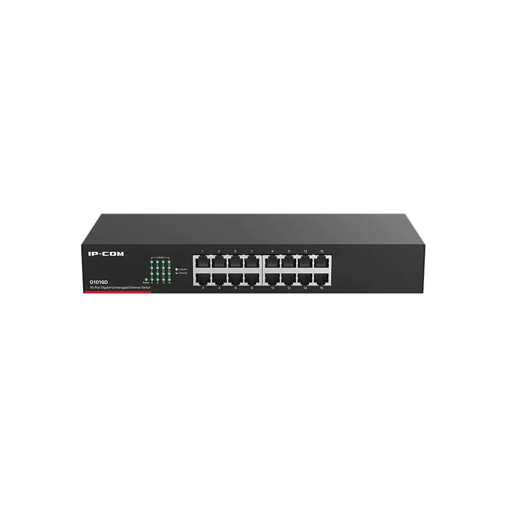 IP-COM 16-Port Gigabit Unmanaged Ethernet Switch | Snapshot